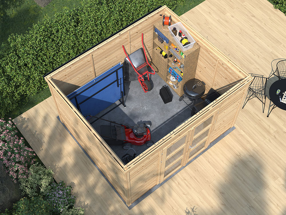 Sigfan Modern Garden Shed