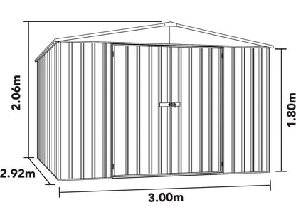 Zilzon 5132 garden shed
