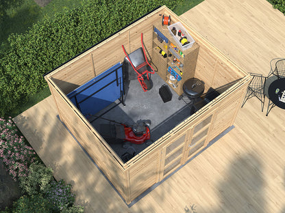 Sigfan Modern Garden Shed