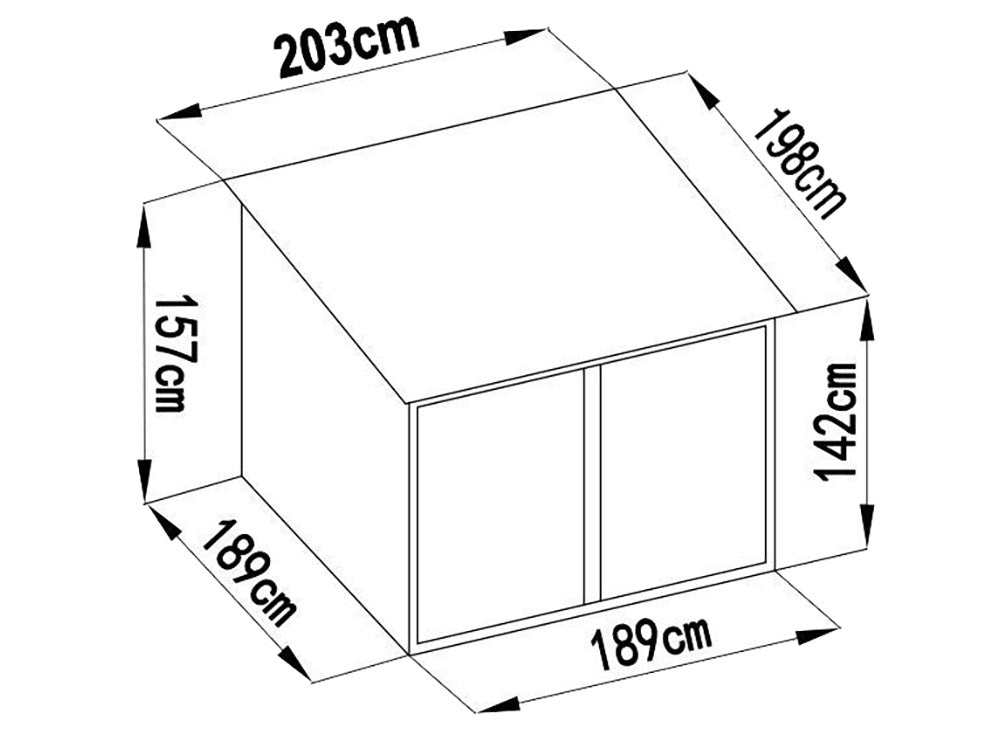 Zilton 4141 bike shelter